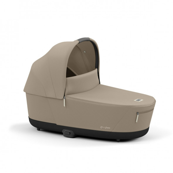 Коляска 2 в 1 Cybex Priam IV Cozy Beige, шасси Rosegold в Омске