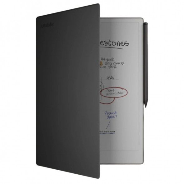 Чехол-книжка reMarkable Book Folio Premium Leather для reMarkable Pro, черный в Омске