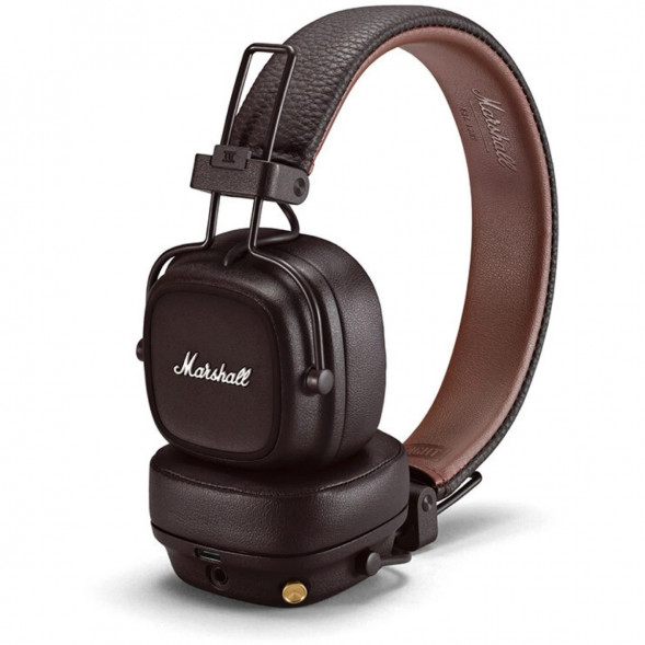 Беспроводные наушники Marshall Major IV, коричневый в Омске