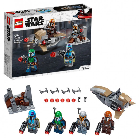 Конструктор LEGO Star Wars 75267 Боевой набор Мандалорцы в Омске