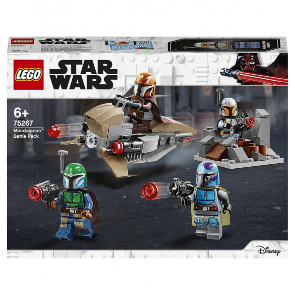 Конструктор LEGO Star Wars 75267 Боевой набор Мандалорцы в Омске