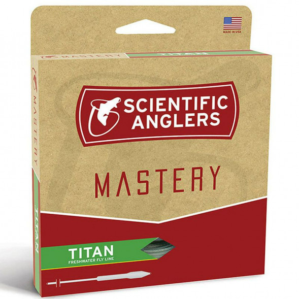 Шнур нахлыстовый Scientific Anglers Mastery Titan 120913 WF-6-F, Blue/Green в Омске