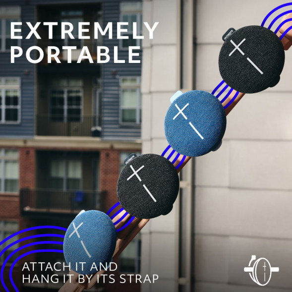 Портативная колонка Ultimate Ears MINIROLL, синий в Омске