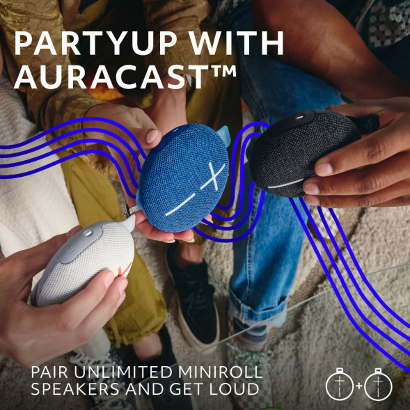 Портативная колонка Ultimate Ears MINIROLL, синий в Омске