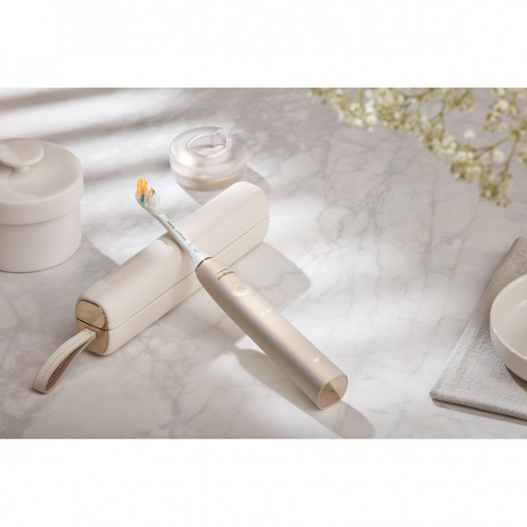 Звуковая зубная щетка Philips Sonicare 9900 Prestige HX9992, золотистое шампанское в Омске