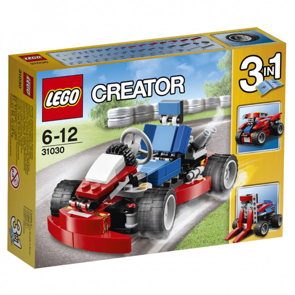 Конструктор LEGO Creator 31030 Красный гоночный карт в Омске