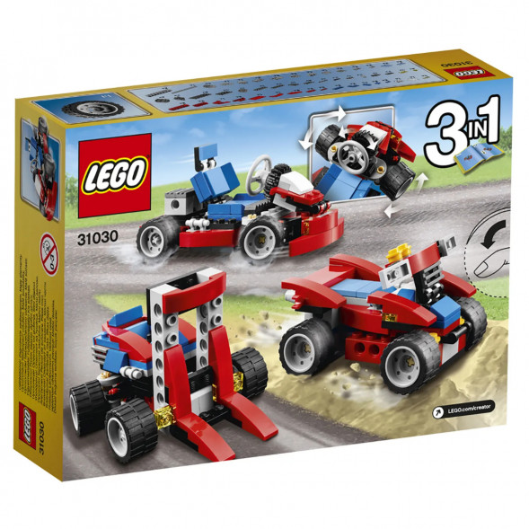 Конструктор LEGO Creator 31030 Красный гоночный карт в Омске