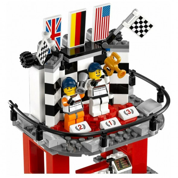 Конструктор LEGO Speed Champions 75912 Финишная линия гонки Porsche 911 GT в Омске