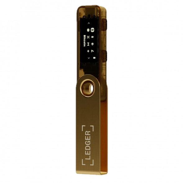 Криптокошелек Ledger Nano S Plus 1 шт., золотой в Омске