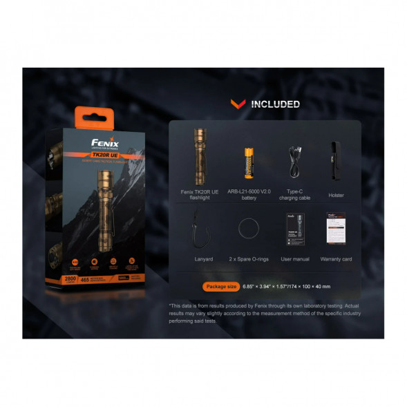 Тактический фонарь Fenix TK20R UE 2800 Lm, Tropic Green в Омске