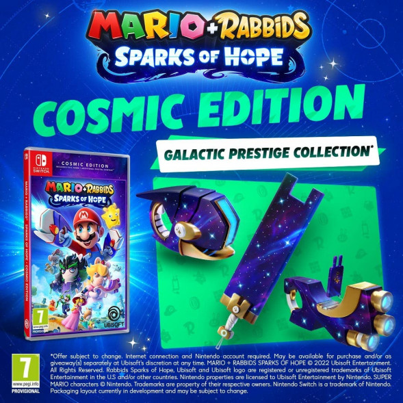 Игра Mario + Rabbids: Sparks of Hope. Cosmic Edition [Nintendo Switch, русские субтитры] в Омске