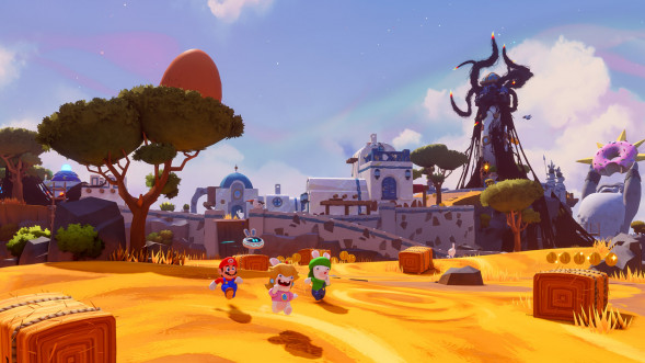 Игра Mario + Rabbids: Sparks of Hope. Cosmic Edition [Nintendo Switch, русские субтитры] в Омске