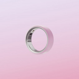 Умное кольцо Oura Ring 4 Ceramic (размер 4), Розовый/Petal