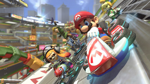 Игра Mario Kart 8 Deluxe Edition для Nintendo Switch, картридж в Омске