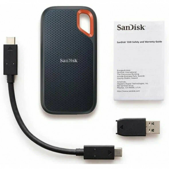 Внешний диск SanDisk Portable SSD 1TB 1000Mb/s [SDSSDE61-1TOO-Z25] в Омске