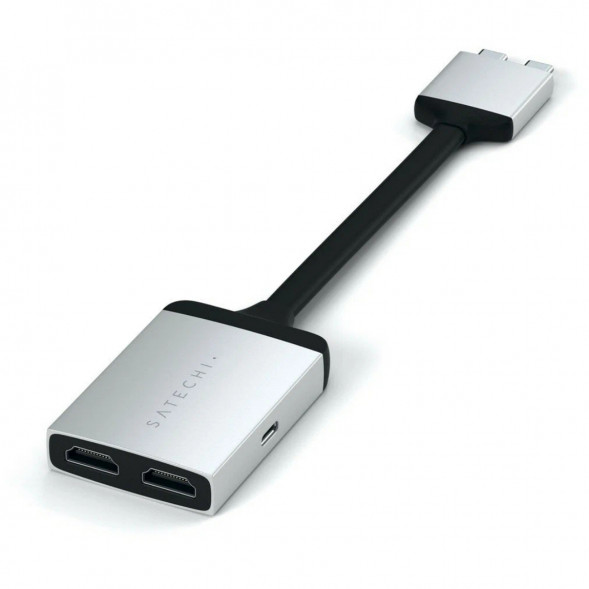 Адаптер Satechi USB-C Dual 4K HDMI Adapter (2xHDMI, USB Type-C) в Омске