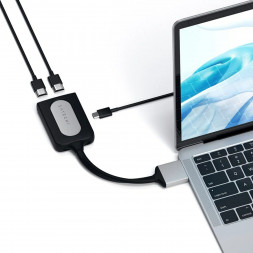 Адаптер Satechi USB-C Dual 4K HDMI Adapter (2xHDMI, USB Type-C)