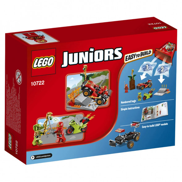 Конструктор LEGO Juniors 10722 Схватка со змеями в Омске