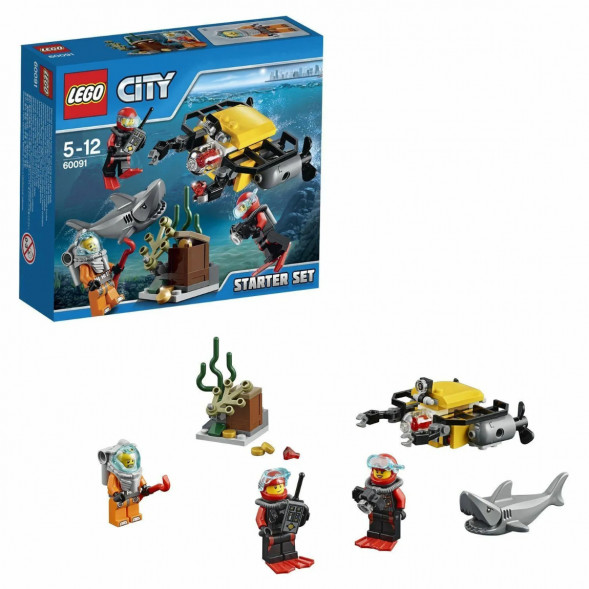Конструктор LEGO City Deep Sea Explorers 60091 Исследование морских глубин в Омске