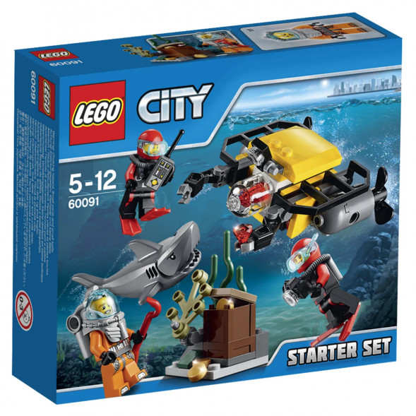 Конструктор LEGO City Deep Sea Explorers 60091 Исследование морских глубин в Омске