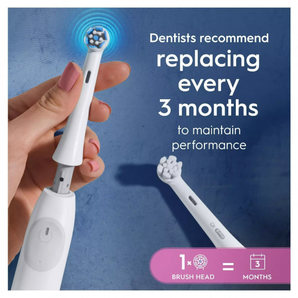 Сменные насадки для зубной щетки Oral-B iO Gentle Care (4 шт.) в Омске
