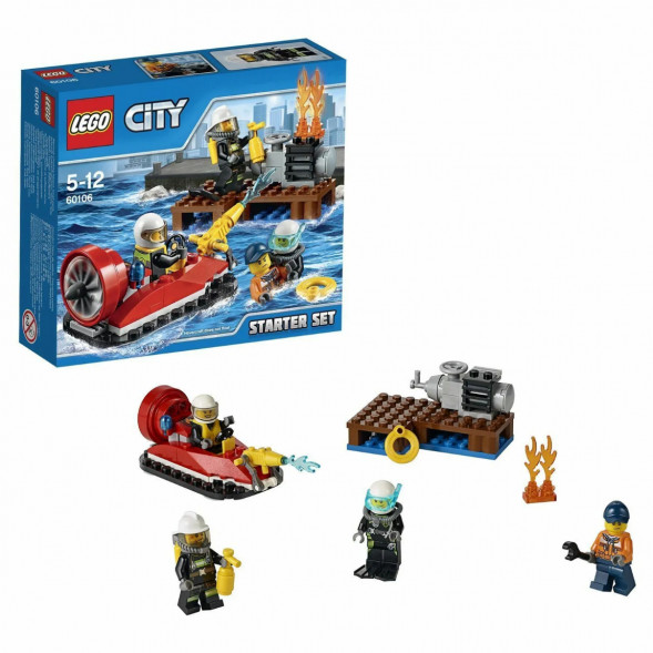 Конструктор LEGO City Fire 60106 Пожарная охрана в Омске