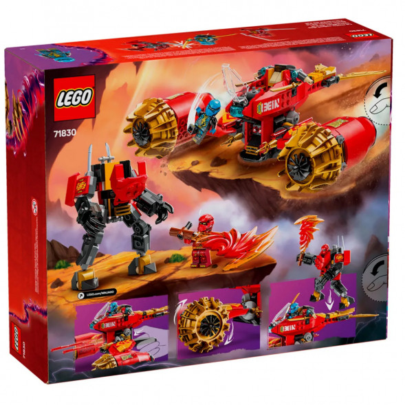 Конструктор LEGO Ninjago 71830 Боевой робот Кая «Всадник бури» в Омске