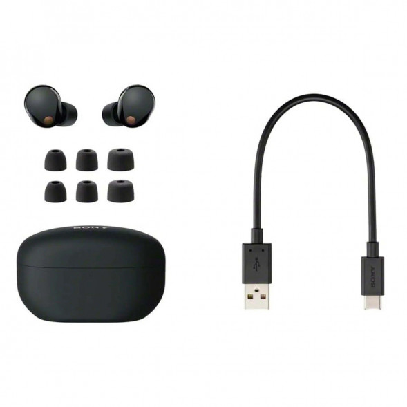 Беспроводные наушники Sony WF-1000XM5, черный в Омске