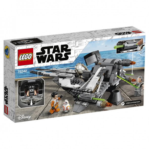 Конструктор LEGO Star Wars 75242 Перехватчик СИД Чёрного аса в Омске
