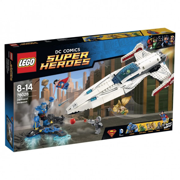 Конструктор LEGO Super Heroes 76028 Вторжение Дарксайда в Омске