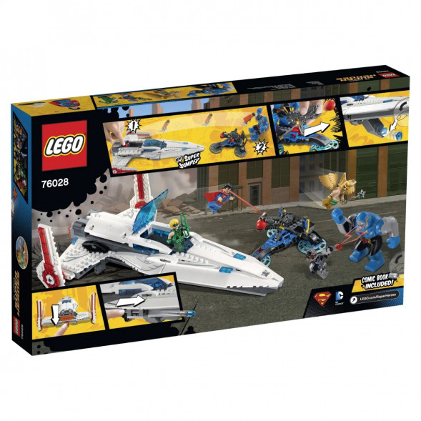 Конструктор LEGO Super Heroes 76028 Вторжение Дарксайда в Омске