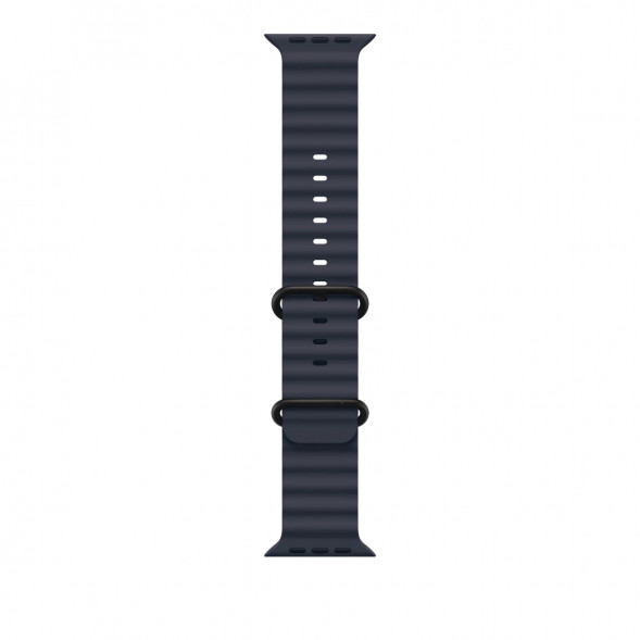 Ремешок Apple Watch 49мм Navy Ocean Band - Black Titanium Finish (MYPA3) в Омске
