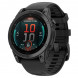Умные часы Garmin Fenix E 47мм Amoled Slate Grey Steel с чёрным силиконовым ремешком 010-03025-01 в Омске