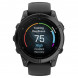 Умные часы Garmin Fenix E 47мм Amoled Slate Grey Steel с чёрным силиконовым ремешком 010-03025-01 в Омске