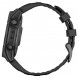 Умные часы Garmin Fenix E 47мм Amoled Slate Grey Steel с чёрным силиконовым ремешком 010-03025-01 в Омске