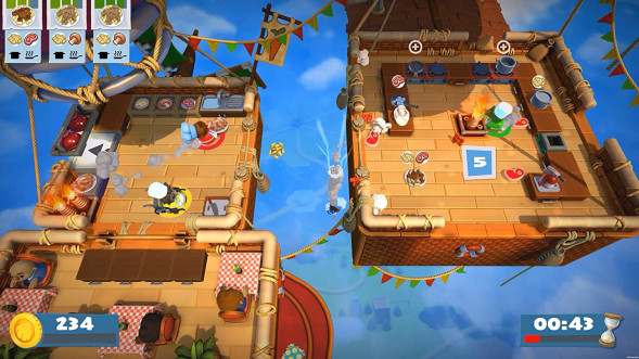 Игра Overcooked &amp;amp; Overcooked 2 [Nintendo Switch, английская версия] в Омске