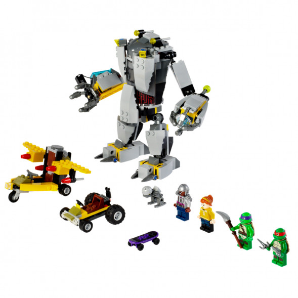Конструктор LEGO Teenage Mutant Ninja Turtle 79105 Нападение робота Бакстера в Омске