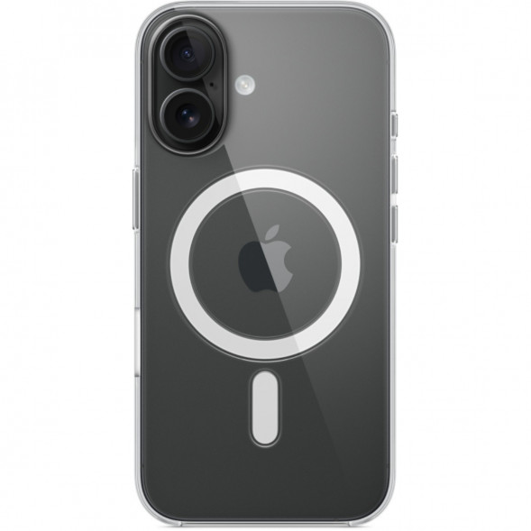 Чехол Apple Clear Case with MagSafe для iPhone 16, прозрачный (MA6A4ZM/A) в Омске