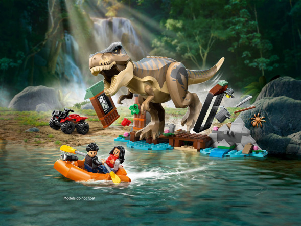 Конструктор LEGO Jurassic World 76975 Побег по реке от ти-рекса в Омске
