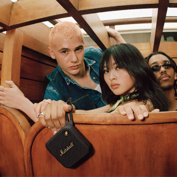 Портативная акустика Marshall Willen, 10 Вт, черный в Омске