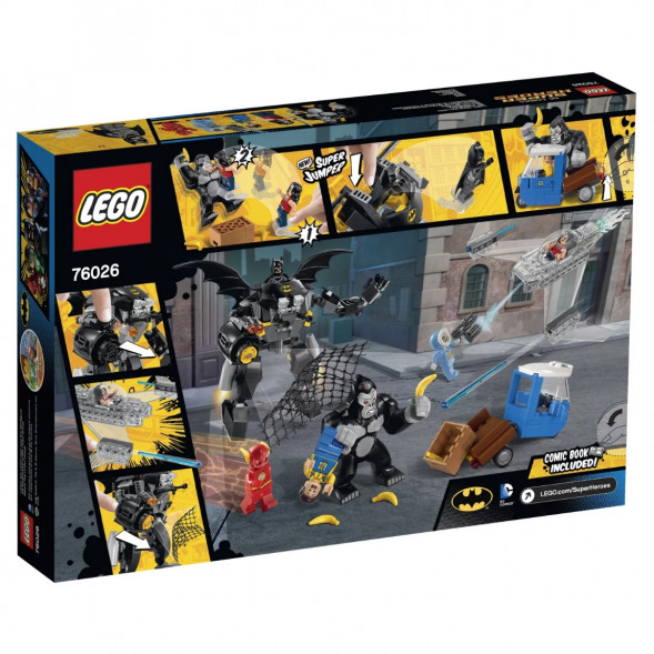 Конструктор LEGO Super Heroes 76026 Горилла Гродд сходит с ума в Омске