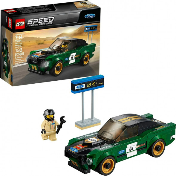 Конструктор LEGO Speed Champions 75884 1968 Ford Mustang Fastback в Омске