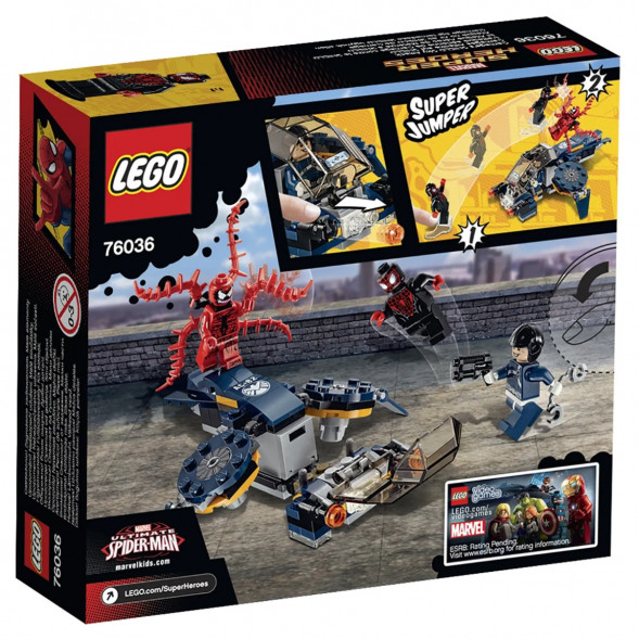 Конструктор LEGO Super Heroes 76036 Воздушная атака Карнажа в Омске