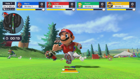 Игра для Nintendo Switch: Mario Golf: Super Rush в Омске