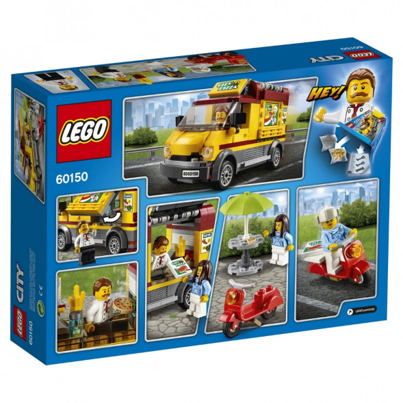 Конструктор LEGO City Great Vehicles 60150 Фургон-пиццерия в Омске