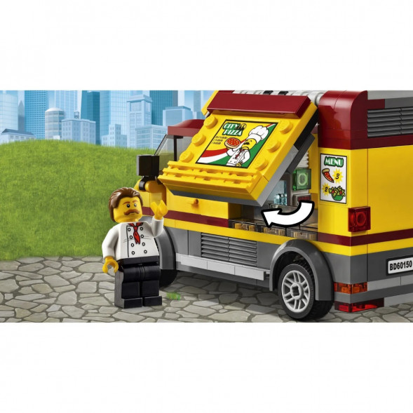 Конструктор LEGO City Great Vehicles 60150 Фургон-пиццерия в Омске