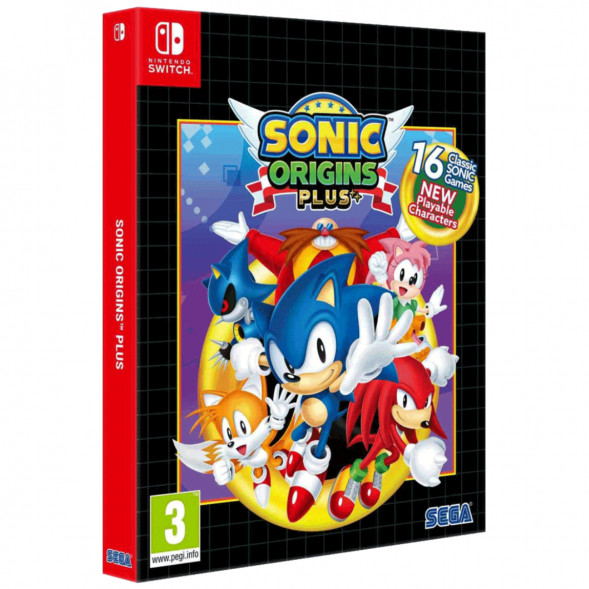 Игра Sonic Origins Plus [Nintendo Switch, русские субтитры] в Омске