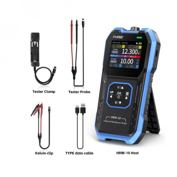 Тестер внутреннего сопротивления АКБ Fnirsi HRM-10 в Омске