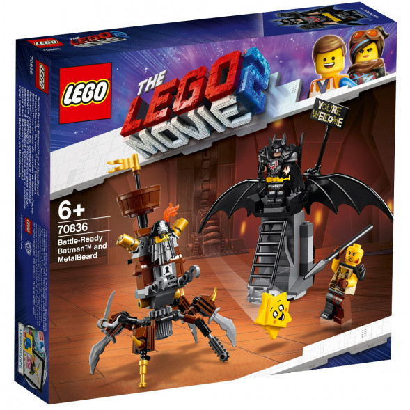 Конструктор LEGO Movie 70836 Боевой Бэтмен и Железная борода  в Омске