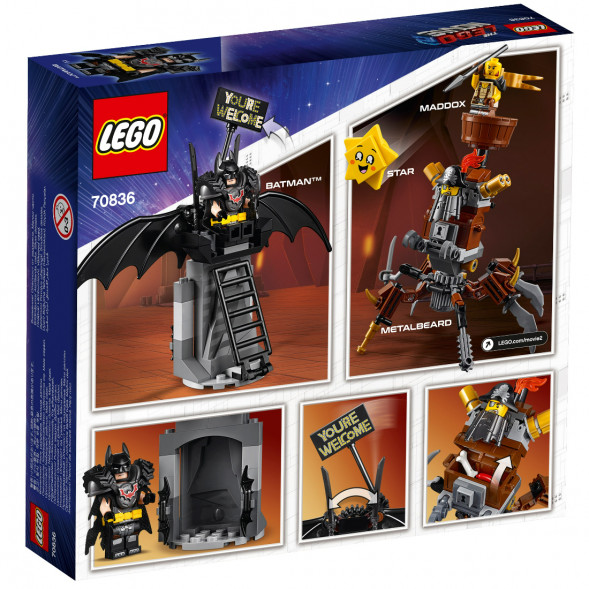 Конструктор LEGO Movie 70836 Боевой Бэтмен и Железная борода  в Омске